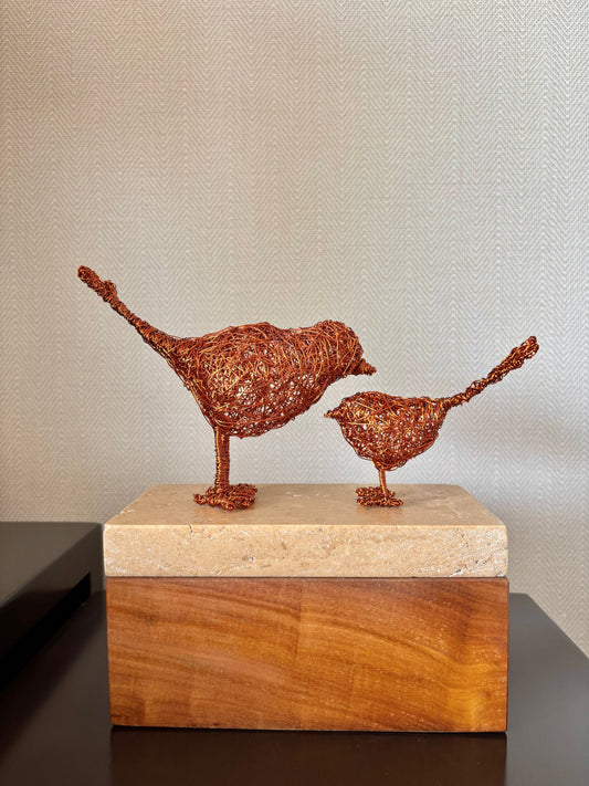 ESCULTURA JILGUEROS